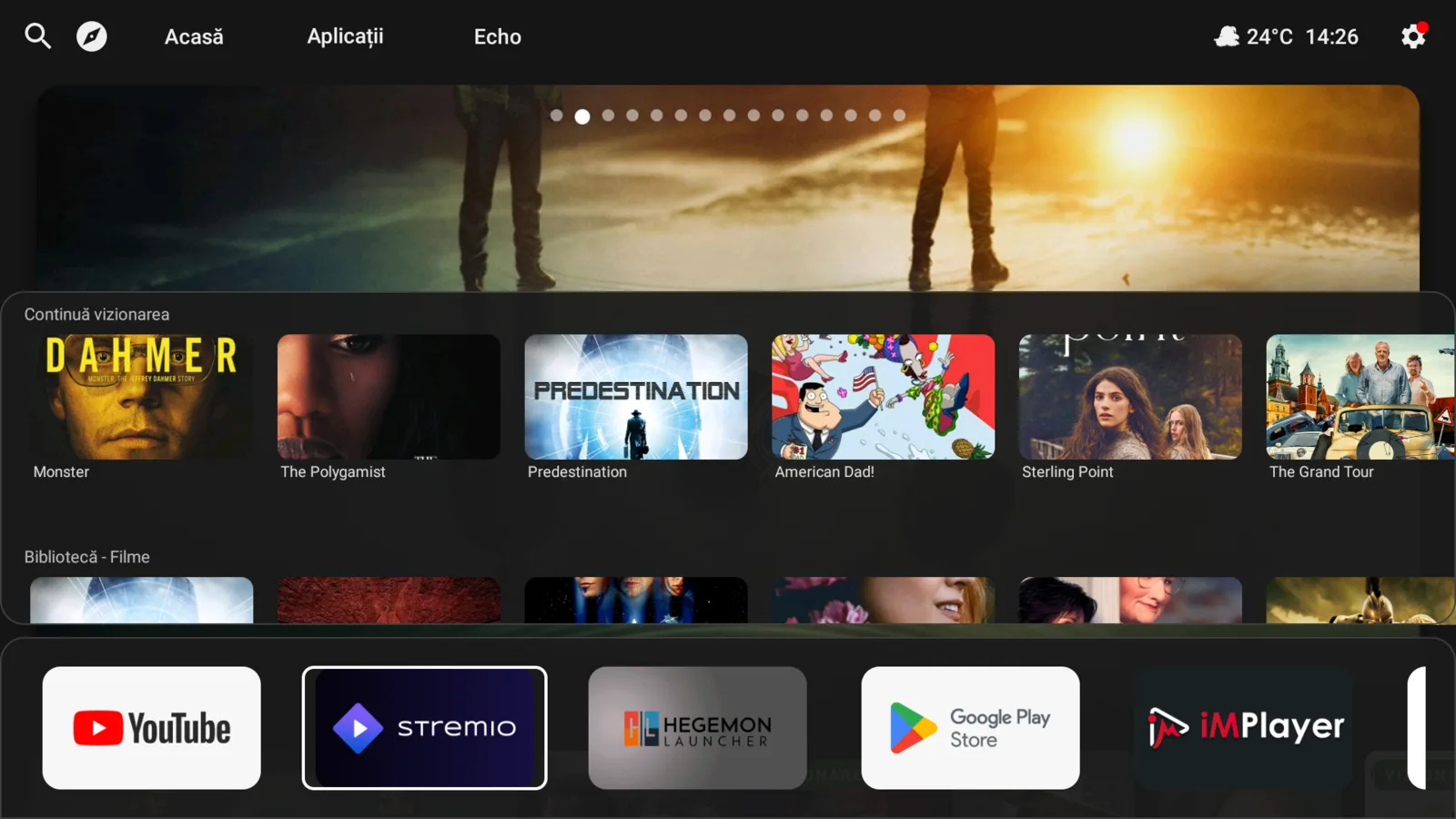 Apps: Every app, one swipe away.